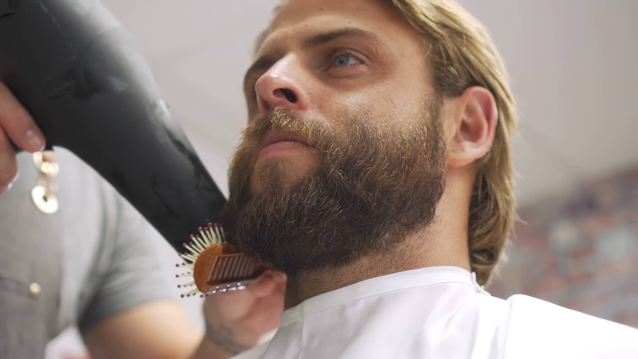 How To Dry Beard