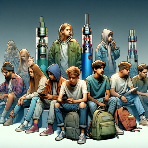 Here is the image symbolising the target demographic affected by the vape display ban in Auckland. It shows a diverse group of youths, representing the impact of the bylaw on their health and well-being.