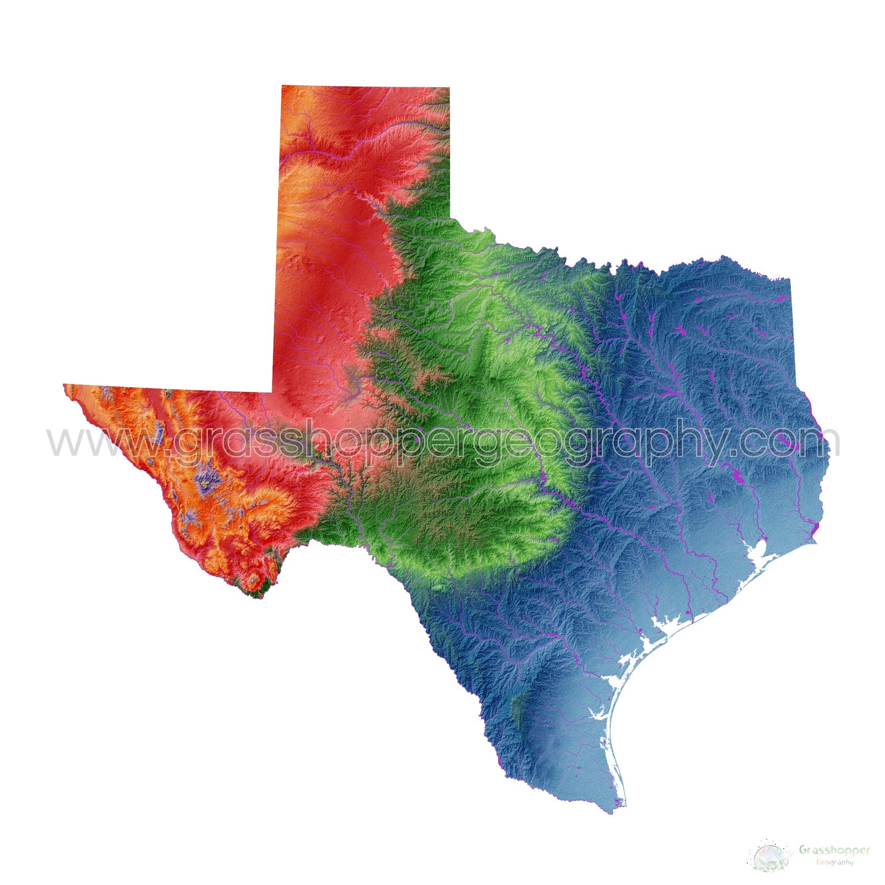 texas elevations