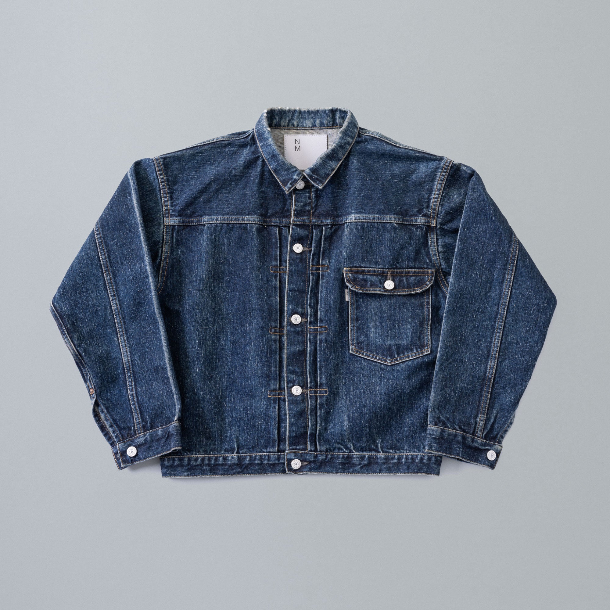 001 T-BACK DENIM JACKET – New Manual