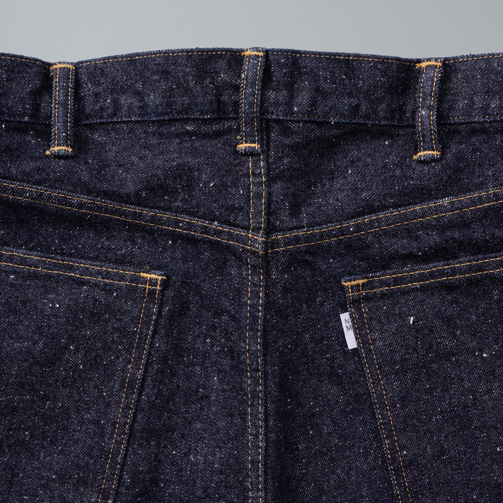 #010 LV SUPER SLIM JEANS BK ONE-WASHED