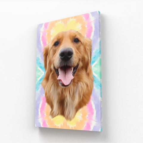 personalised pet canvas uk, pet picture on canvas, dog portraits canvas, dog prints on canvas, custom canvas dog prints