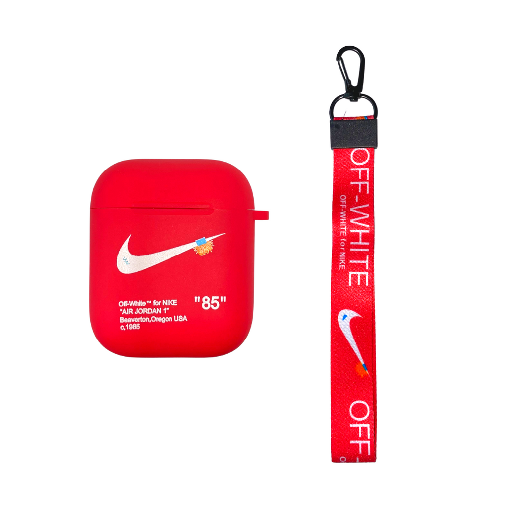 intellectueel wervelkolom Wijden Airpods Case Nike With Cord (Red) – SNKR-PRO-NL
