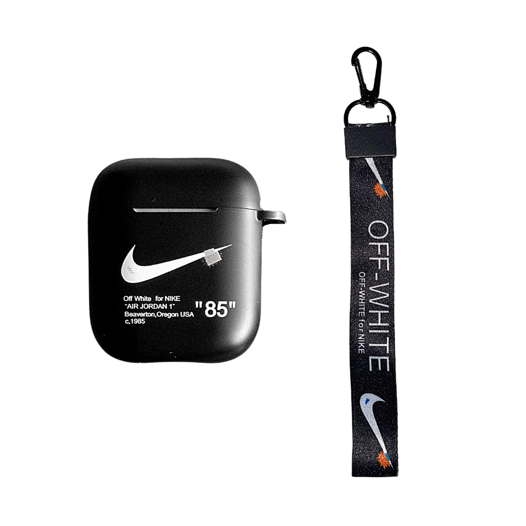 Derde Spelling Storing Airpods Case Nike With Cord (Black) – SNKR-PRO-NL
