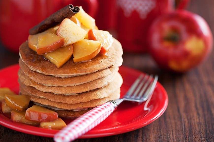 Apple Cinnamon Pancakes