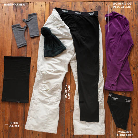 Merino 365 Womens layering guide