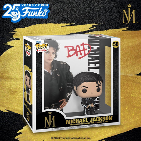Michael Jackson: Pop! Album Vinyl Figure: Bad