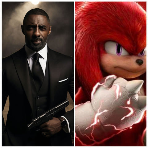 Idris as Knuckles