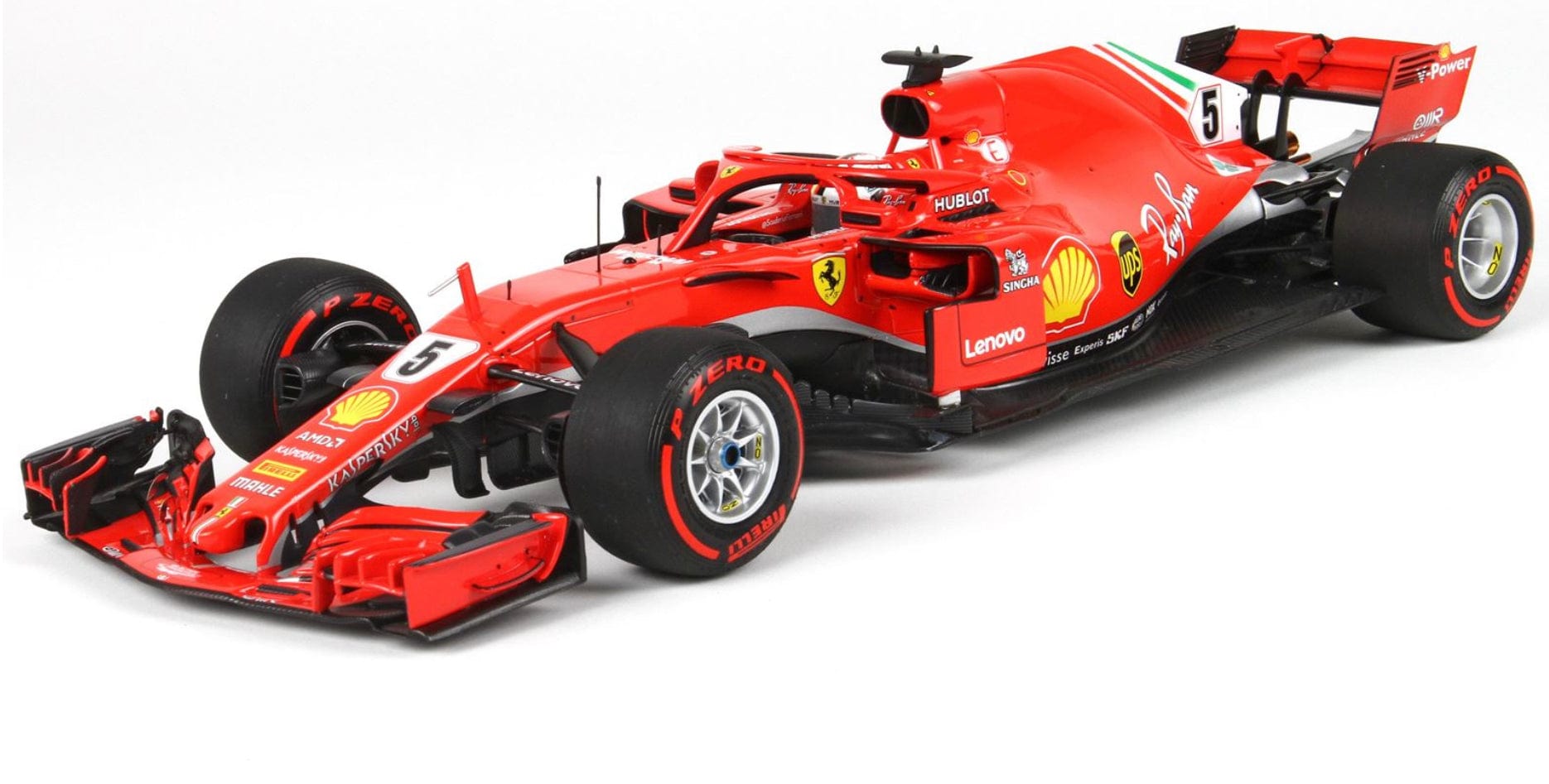 F1 Ferrari SF21 C.Sainz GREEN Intermediate Tyres BBR Models 1/18 Scale