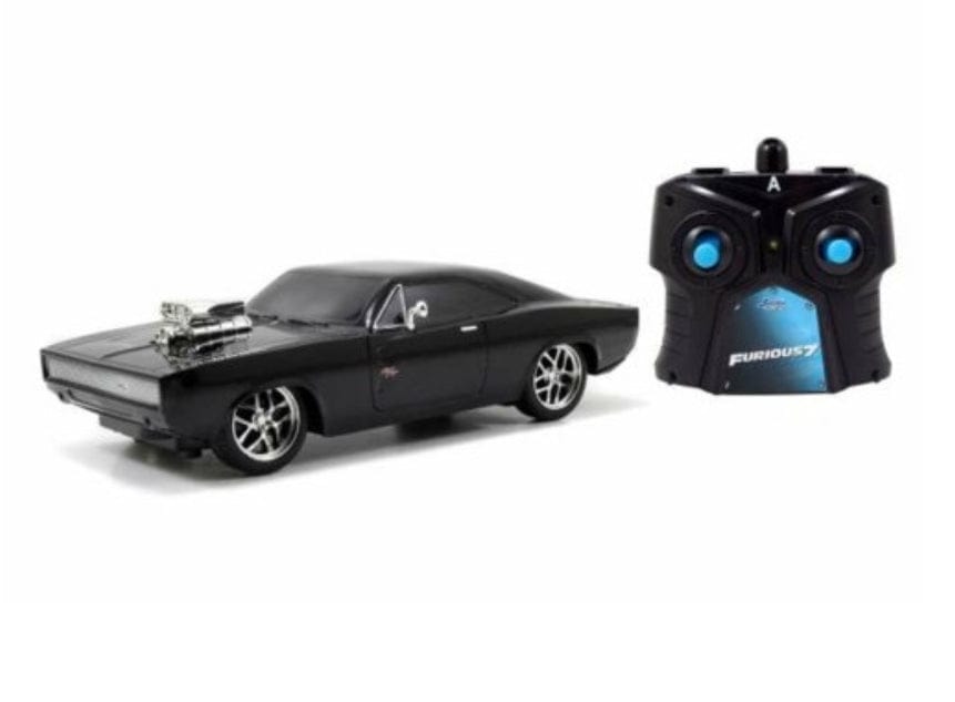 Jada Toys FAST & FURIOUS Dom's Dodge Charger R/T R/C Car 1:24  T