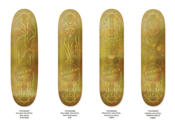 Primitive Skateboards Limited Edition Decks