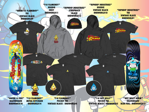 RIPNDIP and World Industries Skate Collection