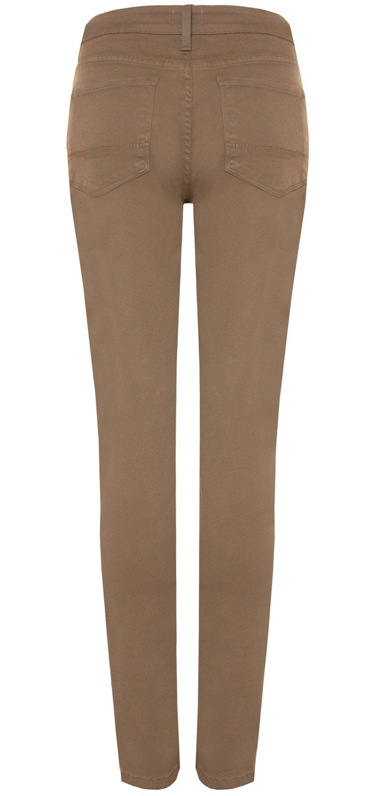 Alina Skinny Jeans Taupe Super Sculpt Denim | Cappuccino