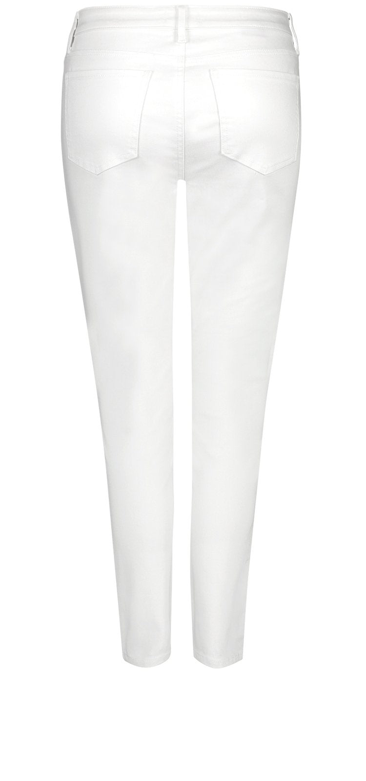 Skinny Legging in wit Premium Denim | Optic White