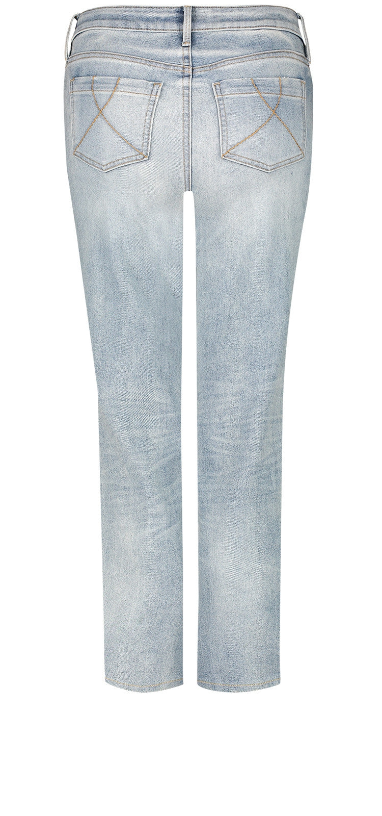 Straight Ankle Jeans Lichtblauw Premium Denim | Radiance