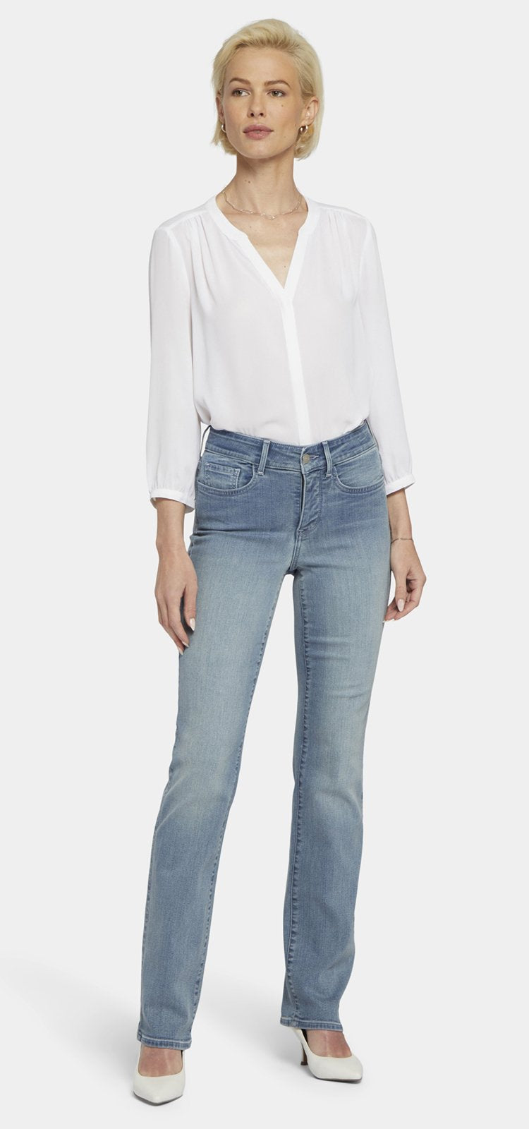 Jeans model Marilyn Straight Van NYDJ denim