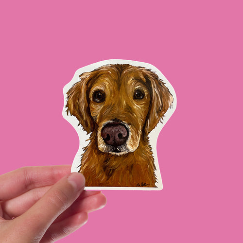 Dog In Pocket Kawaii Doodle Goldendoodle For Kids' Sticker