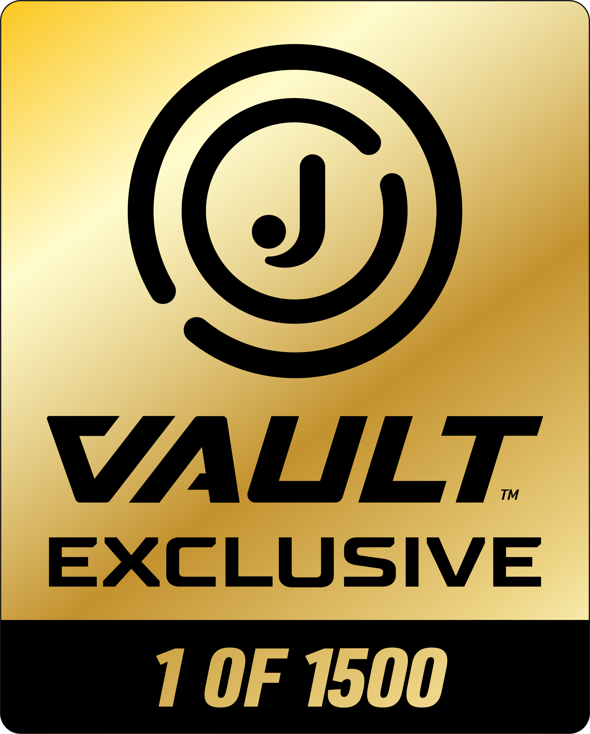 Vault 1 of 1500 Badge