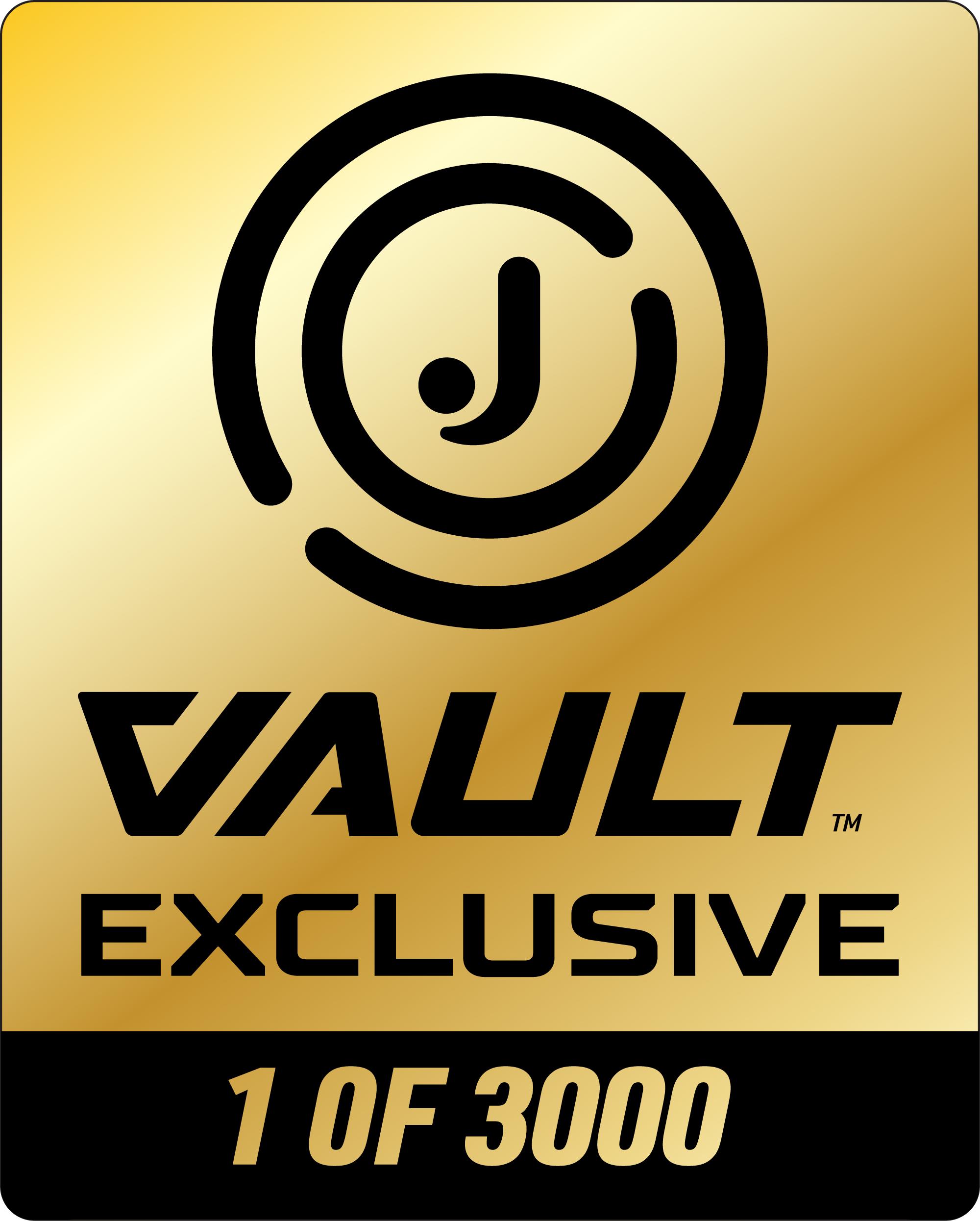 Vault 1 of 3000 Badge