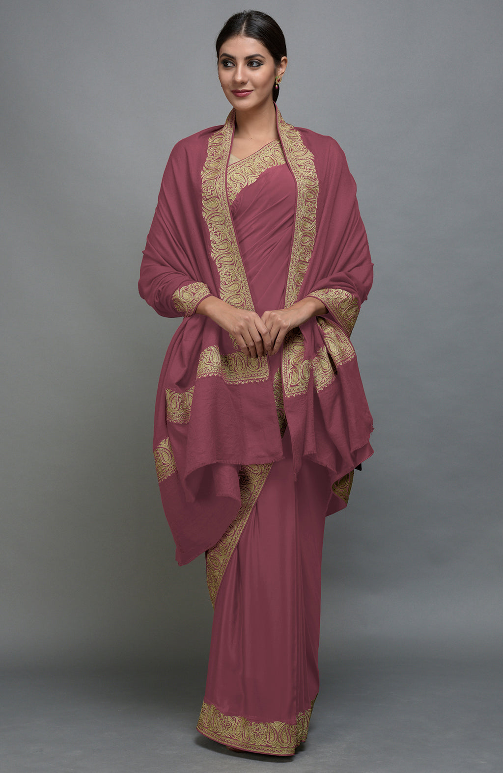 Buy Cream Sarees for Women by GRIVA DESIGNER Online | Ajio.com