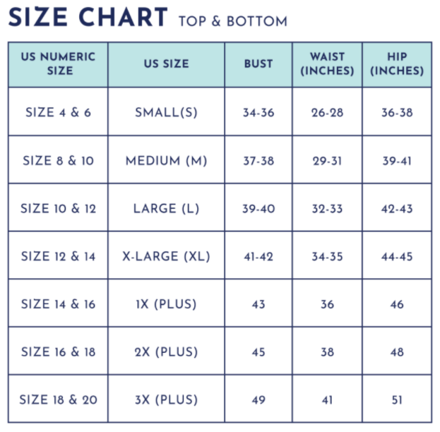 Size Guide – Initial Outfitters