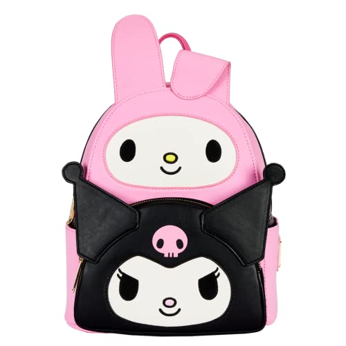 Loungefly Sanrio Hello Kitty Pumpkin Spice Allover Print Convertible Mini  Backpack