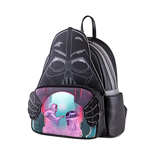  Loungefly Star Wars - X-Wing Helmet Mini-Backpack,   Exclusive : Clothing, Shoes & Jewelry