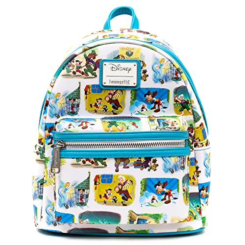 Loungefly Lisa Frank Color Block Mini Backpack Double Strap Shoulder B – LF  Lounge VIP