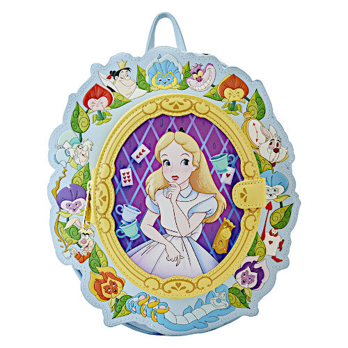 Alice in Wonderland: Painting The Roses Red Loungefly Mini Backpack