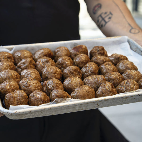 Frikadeller airfryer på fad