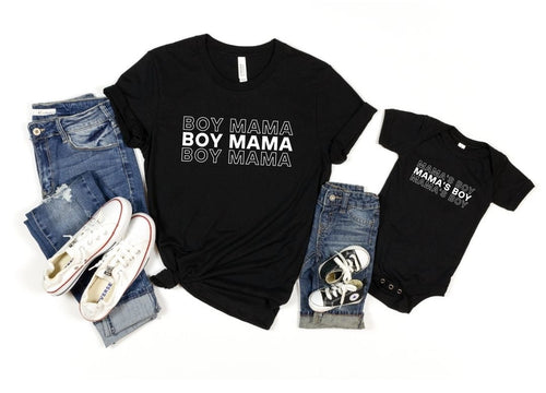 Boy Mama Tee – Initial Outfitters