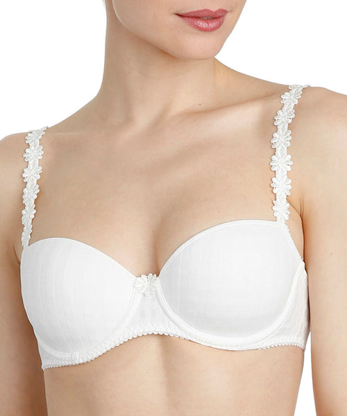 Marie Jo Christy White Padded Balcony Bra