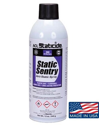 ACL Staticide 8044 Lint Free Wipes 6 in x 6 in
