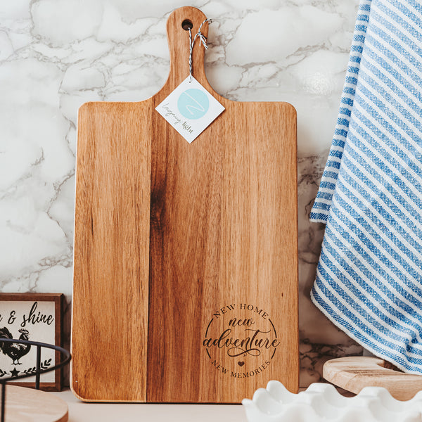 Custom Small Cutting Board  The Realtor Shop – Mission Market Co.