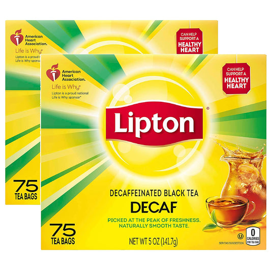 Lipton Tea Bags For A Naturally Smooth Taste Black Tea Can Help