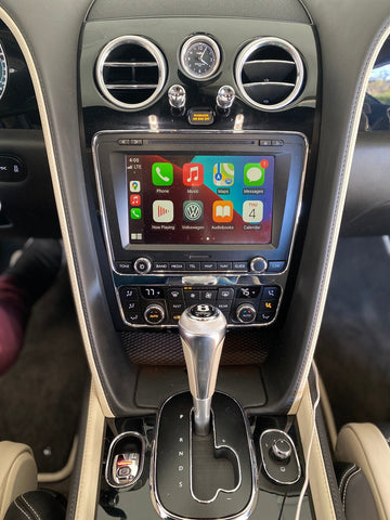 Wireless Apple CarPlay & Android Auto Interface for Bentley Continental GT & Flying Spur (2012 - 2018)