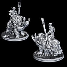 Load image into Gallery viewer, Bounty Hunters - 5 Piece Set - 32mm Scale - EC3D - Novus Landing - Scifi Roleplaying
