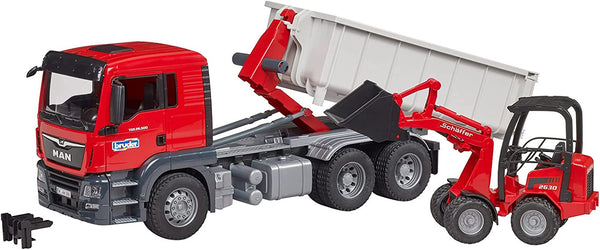 bruder 02750 - MAN TGA Camion de dépannage avec 4x4, camion de dépannage,  véhicule, camion : : Jeux et Jouets