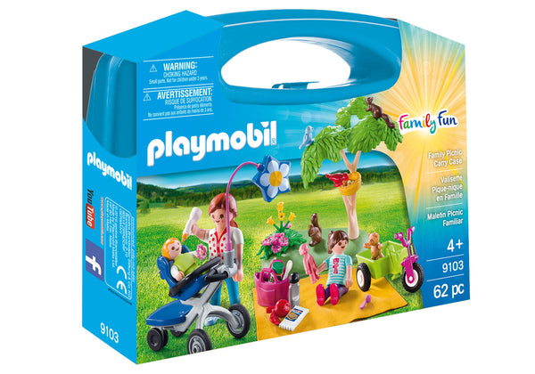 PLAYMOBIL - Family Fun Famille de campeurs - Figurine miniature