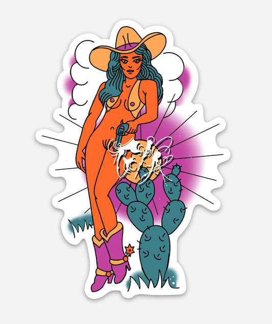 Jason Burger Sticker – Grape Ape Tattoo