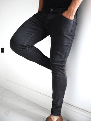 Blakely Clothing Vol. 7 Mens Charcoal Skinny Jeans