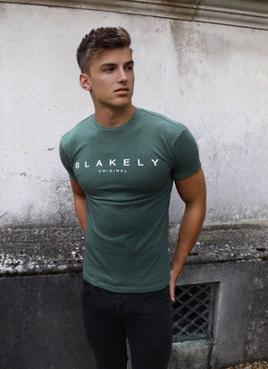 Blakely Clothing Tahiti Mens Green T-Shirt