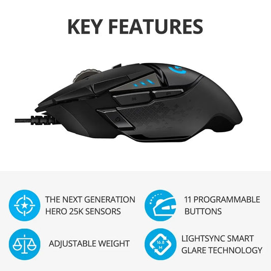 Logitech G903 HERO LIGHTSPEED Wireless Gaming Mouse – MelvinTech