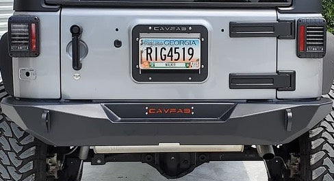 Spare Tire Delete Plate (JK / JKU) - CavFab