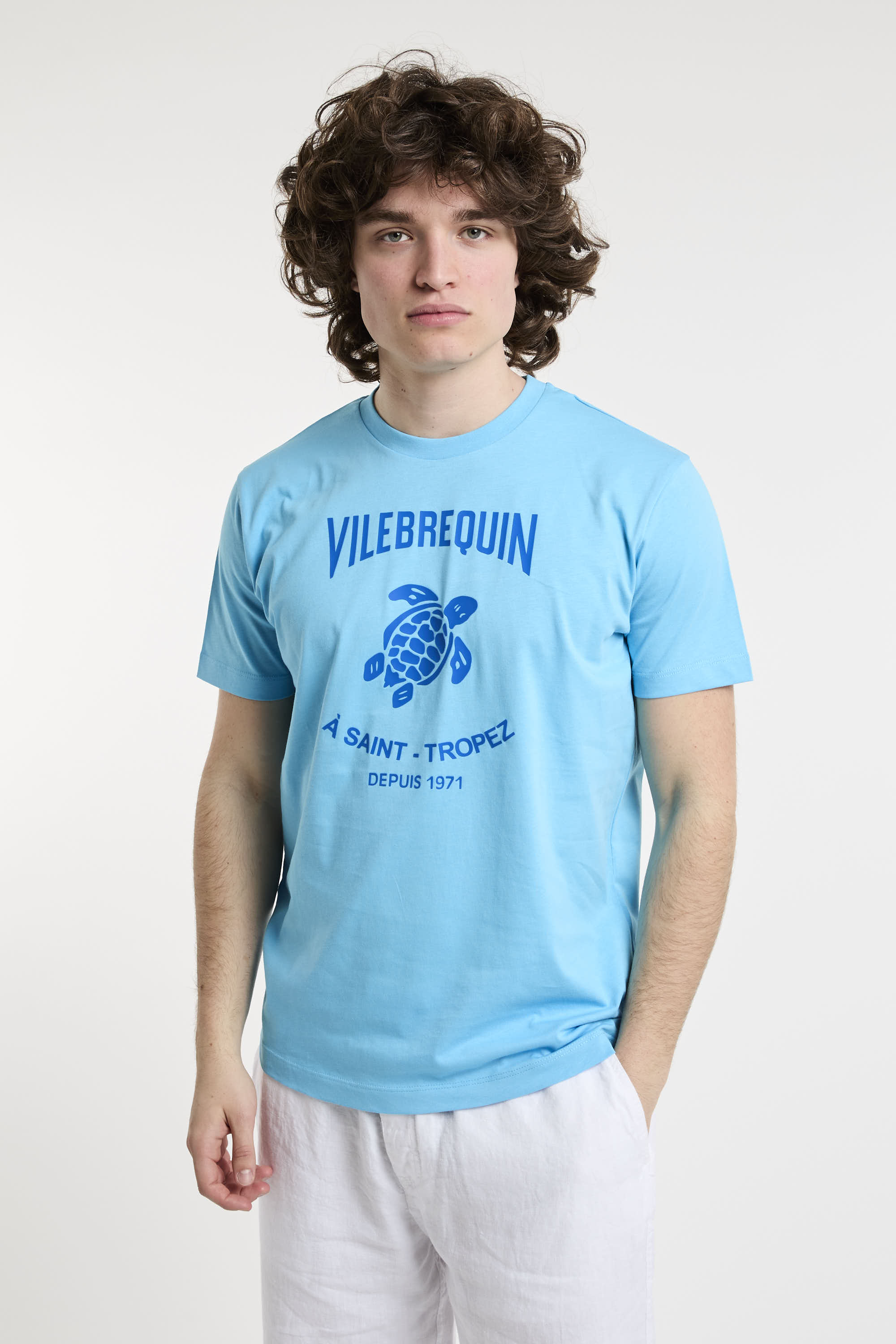 Vilebrequin blaues T-Shirt
