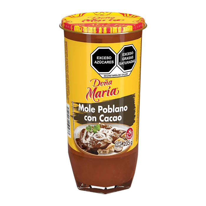 Mole Poblano Con Cacao DoÑa MarÍa Vaso 235 Gr 1732