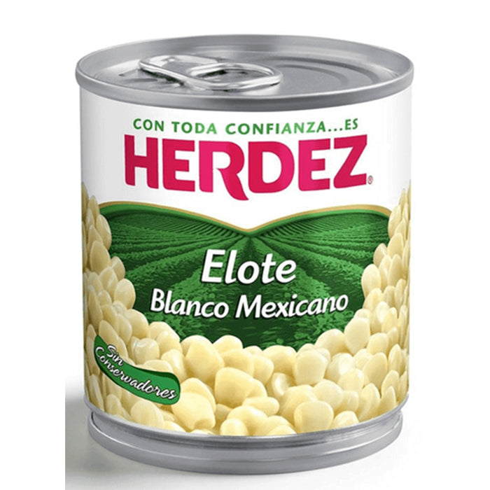 GRANOS DE ELOTE BLANCO MEXICANO HERDEZ LATA 220 GR.