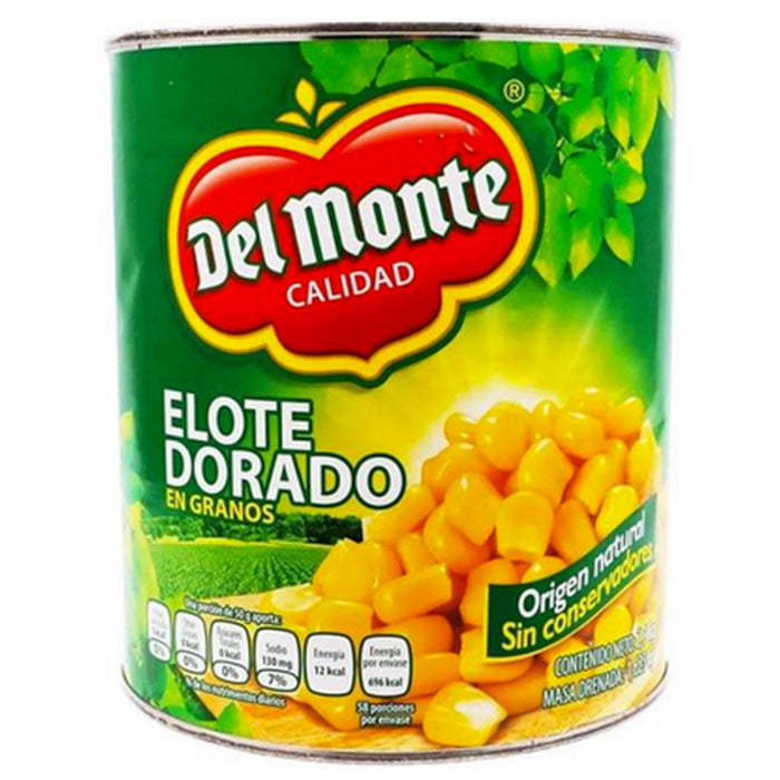 GRANO DE ELOTE DORADO DEL MONTE LATA  KG.