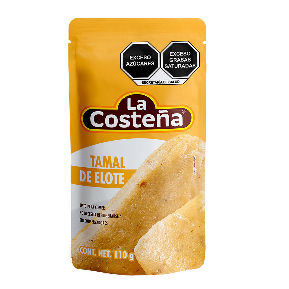 TAMAL DE ELOTE LA COSTEÑA POUCH 110 GR.