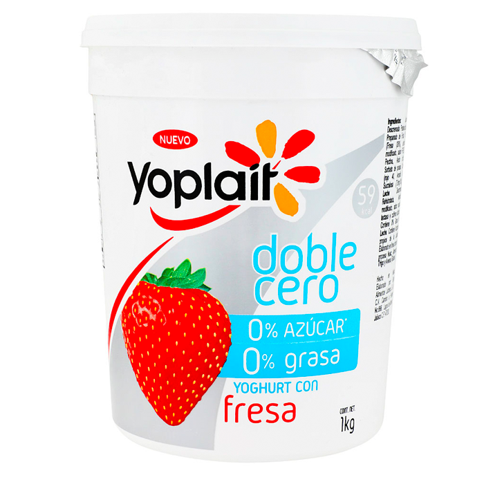 Yoghurt Yoplait Batido Natural 1Kg